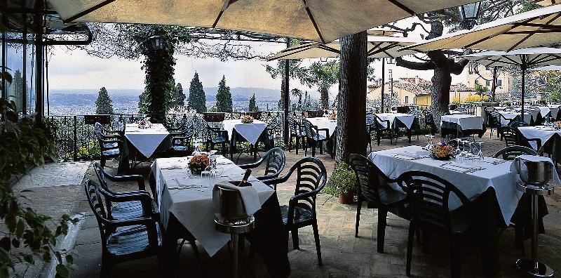 Hotel Villa Aurora Fiesole Étterem fotó